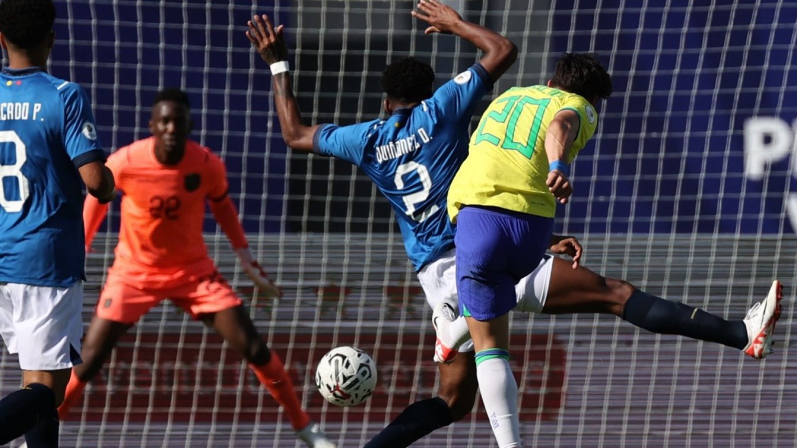 brasil ecuador gol preolimpico