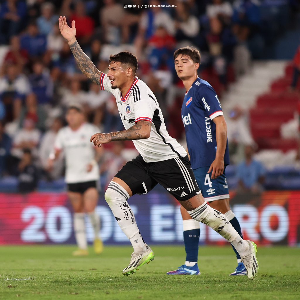 Alan Saldivia anotó su primer gol con la camiseta de Colo Colo