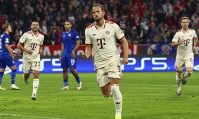 kane bayern munich dinamo gol