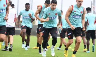 james rodriguez entrenamiento colombia