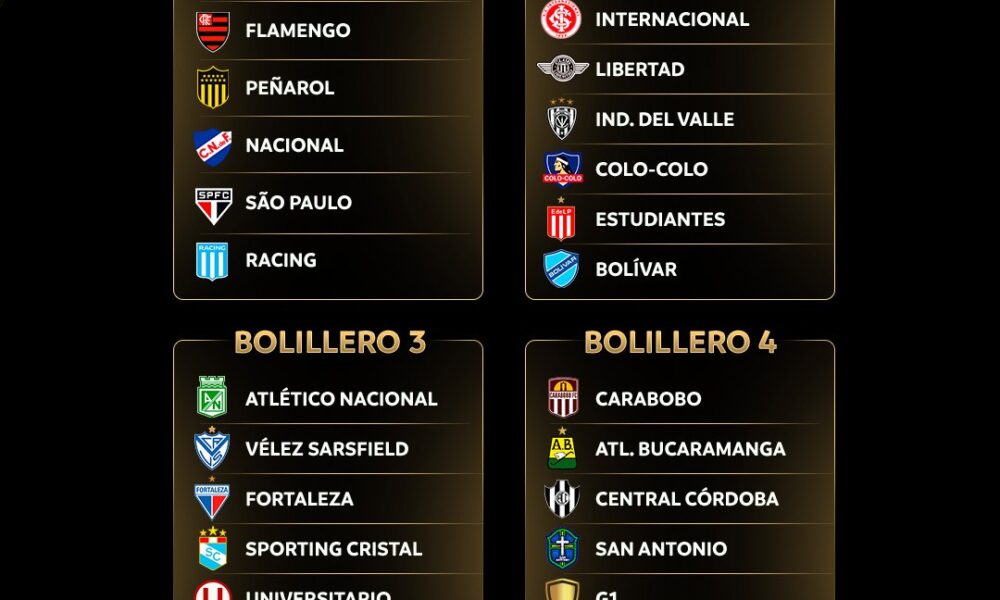 bolilleros copa libertadores