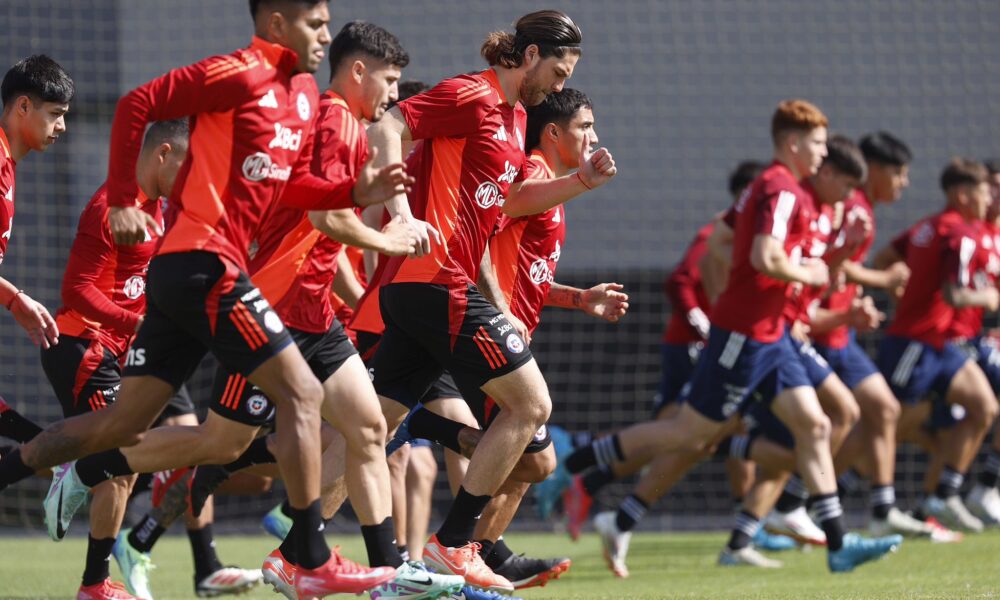 seleccion chilena entrenamiento